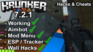 Krunkerio 721 Free Hacks amp Cheats WORKING [upl. by Aihsenal5]