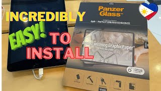 Easy Instore Installation PanzerGlass Graphic Paper  Apple iPad [upl. by Vish]