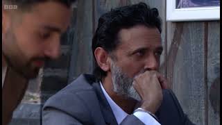 Eastenders Vinny goes to the business meeting without Nish’s permission scene [upl. by Ellebyam]