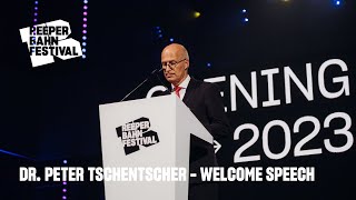 Dr Peter Tschentscher  Welcome Speech  Reeperbahn Festival Opening Show 2023 [upl. by Cliff139]