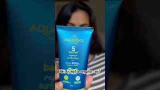 Aqualogica barrier repair sunscreen sunscreen spf spf50pa skincare broadspectrumsuncreenspf50 [upl. by Adiarf]