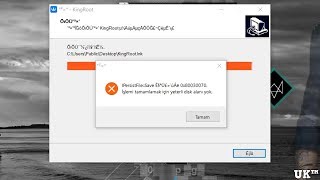 ipersistfile save failed hatası çözümü windows10 [upl. by Miner]