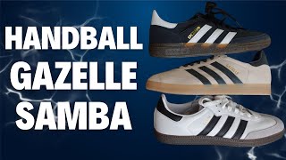 Adidas Samba Gazelle Handball Review amp On Foot [upl. by Lorimer]