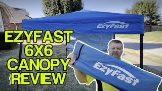 EZYFAST 6X6 Compact Canopy SETUP amp REVIEW [upl. by Conchita]