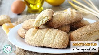 BISCOTTI CON OLIO EXTRAVERGINE D’OLIVA mooolto inzupposi [upl. by Mitchell]