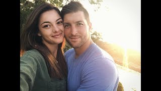 DemiLeigh NelPeters shares a romantic selfie moment with beau Tim Tebow [upl. by Eidolem]