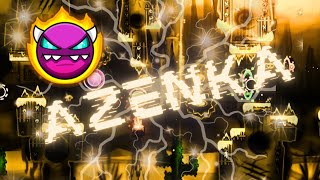 Azenka Medium Demon Full Playthrough  Geometry Dash [upl. by Newton464]