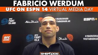 Fabricio Werdum  UFC on ESPN 14 Virtual Media Day [upl. by Sewell951]