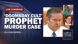 WATCH LIVE ‘Doomsday Cult’ Prophet Murder Trial — ID v Chad Daybell  Hearing [upl. by Chari]