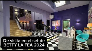 BETTY LA FEA 2024  VISITA AL SET  EXCLUSIVO [upl. by Armington]