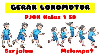 Gerak Dasar Berjalan Berlari dan Melompat  Kelas 1 [upl. by Rubens]