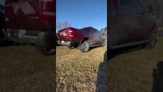 2020 Ram Ecodiesel 4” exhaust cold idle [upl. by Nohtan559]