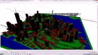 Converting OpenStreetMap XML data amp rendering with WebGL in 3D [upl. by Janot]