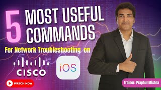 Top 5 Network Troubleshooting Commands For Network Engineer [upl. by Elrae828]