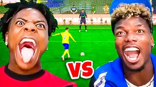 ISHOWSPEED vs PAUL POGBA FC25 WAGER [upl. by Fennie214]