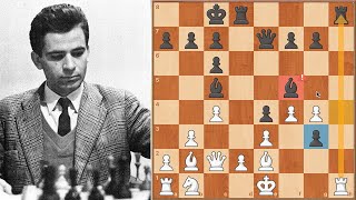 💎 La partida de Ajedrez más BRILLANTE de Boris Spassky vs Bent Larsen [upl. by Trudey826]