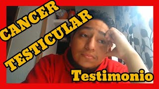 Cáncer TESTICULAR mi historia 😖 vlog1 MI TESTIMONIO CON EL CÁNCER DE TESTÍCULO [upl. by Gothart]