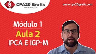 AULA 02 IPCA e IGPM CPA20gratiscom [upl. by Anez]