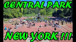 Central Park WalkingTour A Stroll Through Bethesda Fountain Strawberry Fields Sheep Meadow amp More [upl. by Kilam]