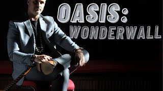 HUBRISmusic  OASIS Wonderwall  Cover Electric Guitar Solo Uplifting Folky Acoustic [upl. by Malvina]