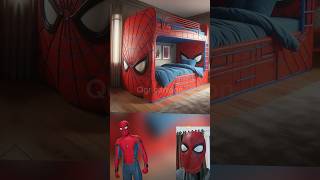 Superheroes but Bunk Bed 💥 Marvel amp DCAll Characters marvel avengersshorts [upl. by Odrude205]