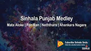 Sinhala Punjabi Medley Mata Aloke  Ran Ran  Nethtahra  Ahankara Nagare [upl. by Arad256]