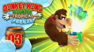 Donkey Kong Country Tropical Freeze  Les lianes du fail  03  Lets Play FR [upl. by Nnylassej649]