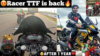 😍After 1 year 😈Racer TTF is back🔥🇮🇳Indian Racer TTF 😱started bike Race🔥🥰Best student  moto vlog [upl. by Gunther]