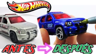 Aprende a Personalizar tus autos HOT WHEELS con MARCADORES 2  how to CUSTOM HOTWHEELS DIY [upl. by Ilil]