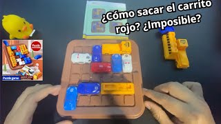 ¿SE PUEDE QUITAR EL CARRITO ROJO  Juego de IQ  IQ CAR  Parking Puzzler [upl. by Kalindi]