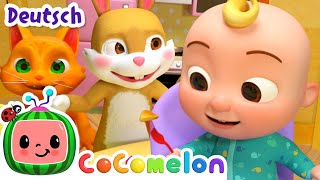 Frühstückslied  CoComelon  JJs Animal Time Deutsch  Cartoons und Kinderlieder [upl. by Yerffoj599]