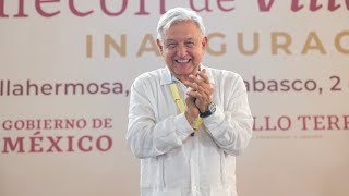 Inauguración del Malecón de Villahermosa desde Centro Tabasco [upl. by Nylirak922]