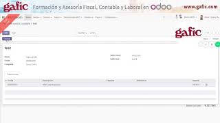 Odoo AEAT modelo 303 contabilizar fraccionamiento de pago de IVA [upl. by Aden]