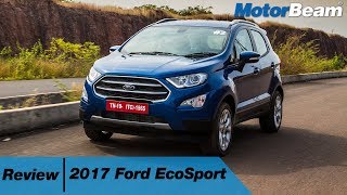 2017 Ford EcoSport Review  Better Than Nexon amp Brezza  MotorBeam [upl. by Erasmus94]