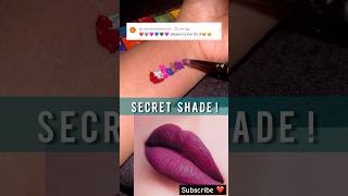 The Secret to a Shade you’ll NEVER find in Stores 💄🔥 colormixing lipstickhacks shortsfeed [upl. by Giuditta]