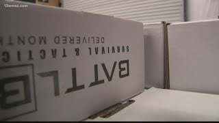 Central Georgia company makes survival subscription boxes [upl. by Nirrej]