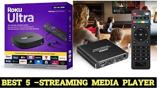 Top 5 Best Streaming Media Player 2024 [upl. by Drofdeb332]