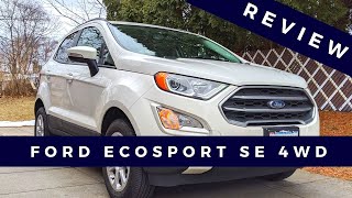 Ford Ecosport SE 4wd Review and Drive [upl. by Pisano912]