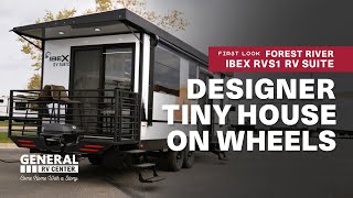 2024 Forest River Ibex RV Suite RSV1  First look at this designer tiny house [upl. by Renate693]