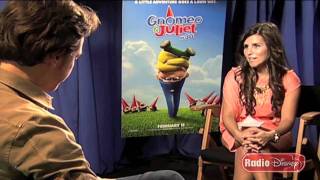 Emily Blunt amp James McAvoy  quotGnomeo amp Julietquot Interview on Radio Disney  Part 1 [upl. by Ahcim]