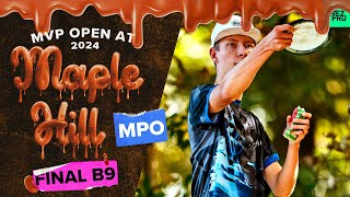 2024 MVP Open  MPO FINALB9  Gossage Wysocki Buhr Proctor  Jomez Disc Golf [upl. by Zimmermann194]