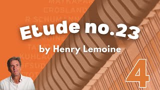 Étude op37 no 23 by H Lemoine Trinity Grade 4 Piano from 2023  34 [upl. by Mcferren]