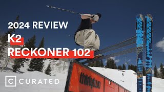 2024 K2 Reckoner 102 Ski Review  Curated [upl. by Gladys]