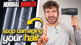 BLOWDRYING TIPS FOR MEN 🚩 AVOID THIS Mens Hairstyle [upl. by Gregor]