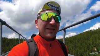 Sky bridge Dolni Morava Bettermaker Gangbike daily vlog [upl. by Lurie]