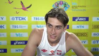 Maksymilian Szwed 4x400 M  2 dzień World Athletics Relays 2024 [upl. by Garling702]