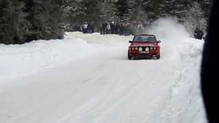 Covasna Winter Rally 2013 part 5 bmw e30 Best Snow Drift [upl. by Ahcrop]