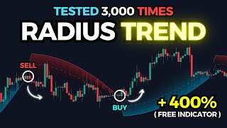 The BEST Trend Indicator On TradingView 400 PROFIT [upl. by Yengac]