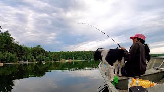 Our life in the Northwoods Catching a trophy pike Homemade pizzas Garden update [upl. by Prussian]