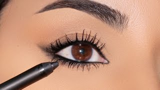 HOW TO EFFORTLESS SMUDGED KOHL LOOK [upl. by Iand]